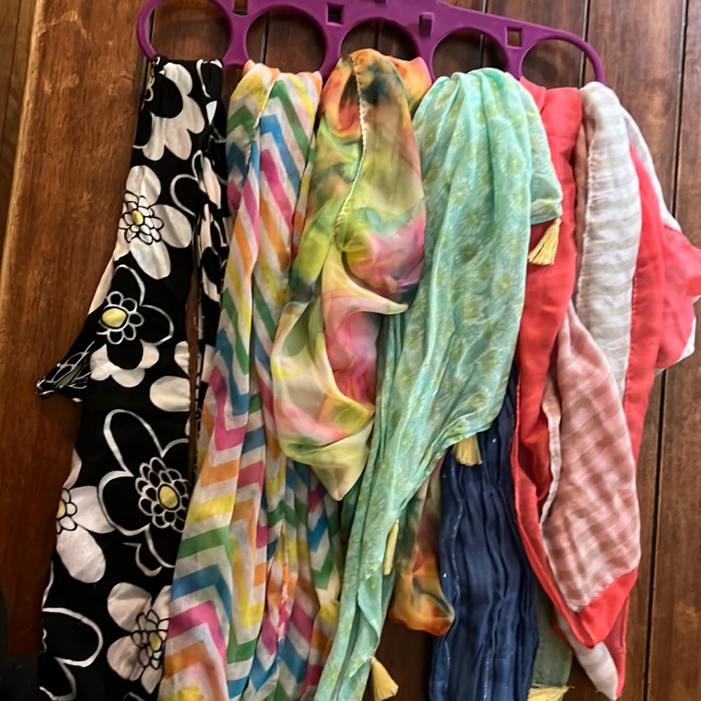 Bumdle combining the original prices for all six scarves total based off of that